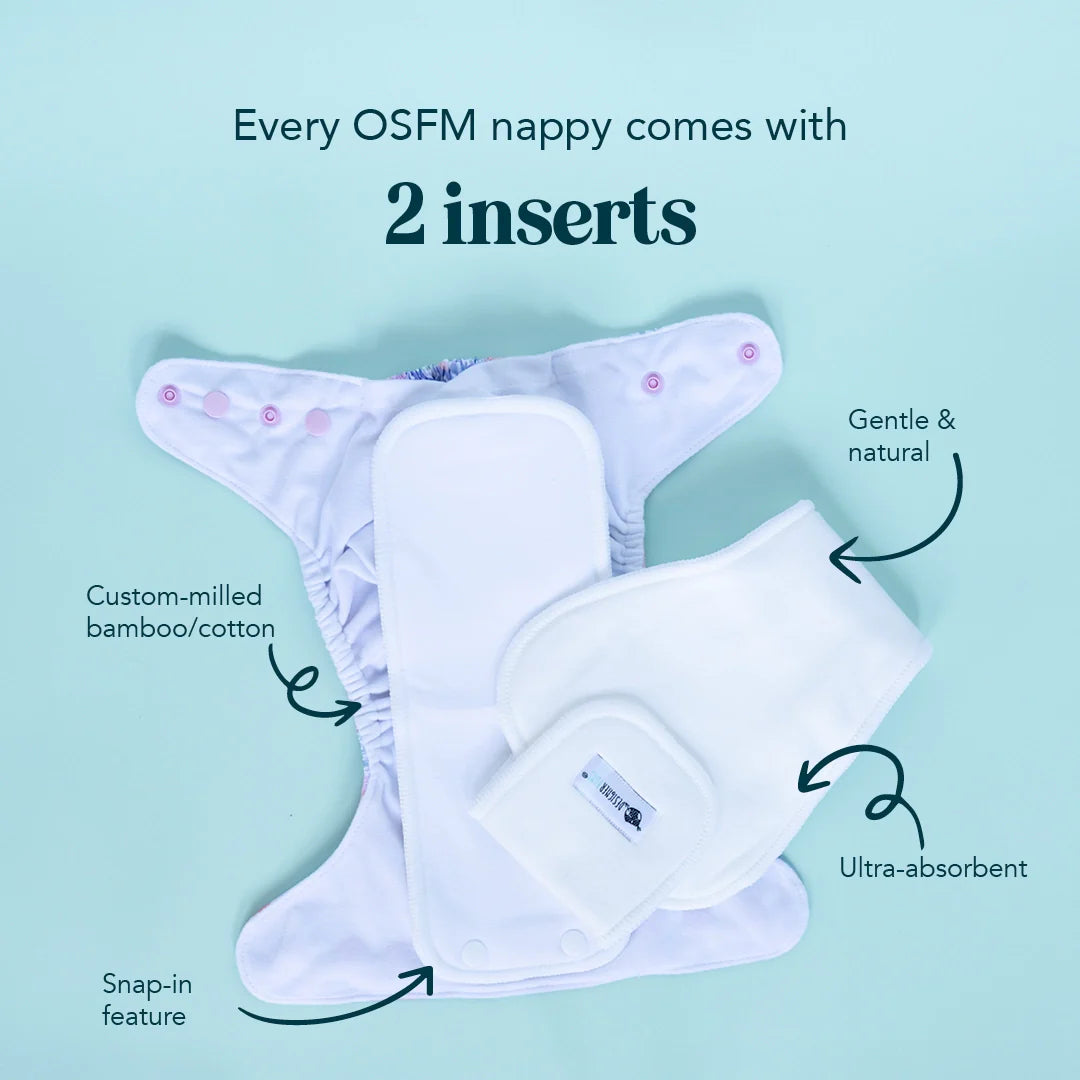 Swan Lake Reusable Cloth Nappy