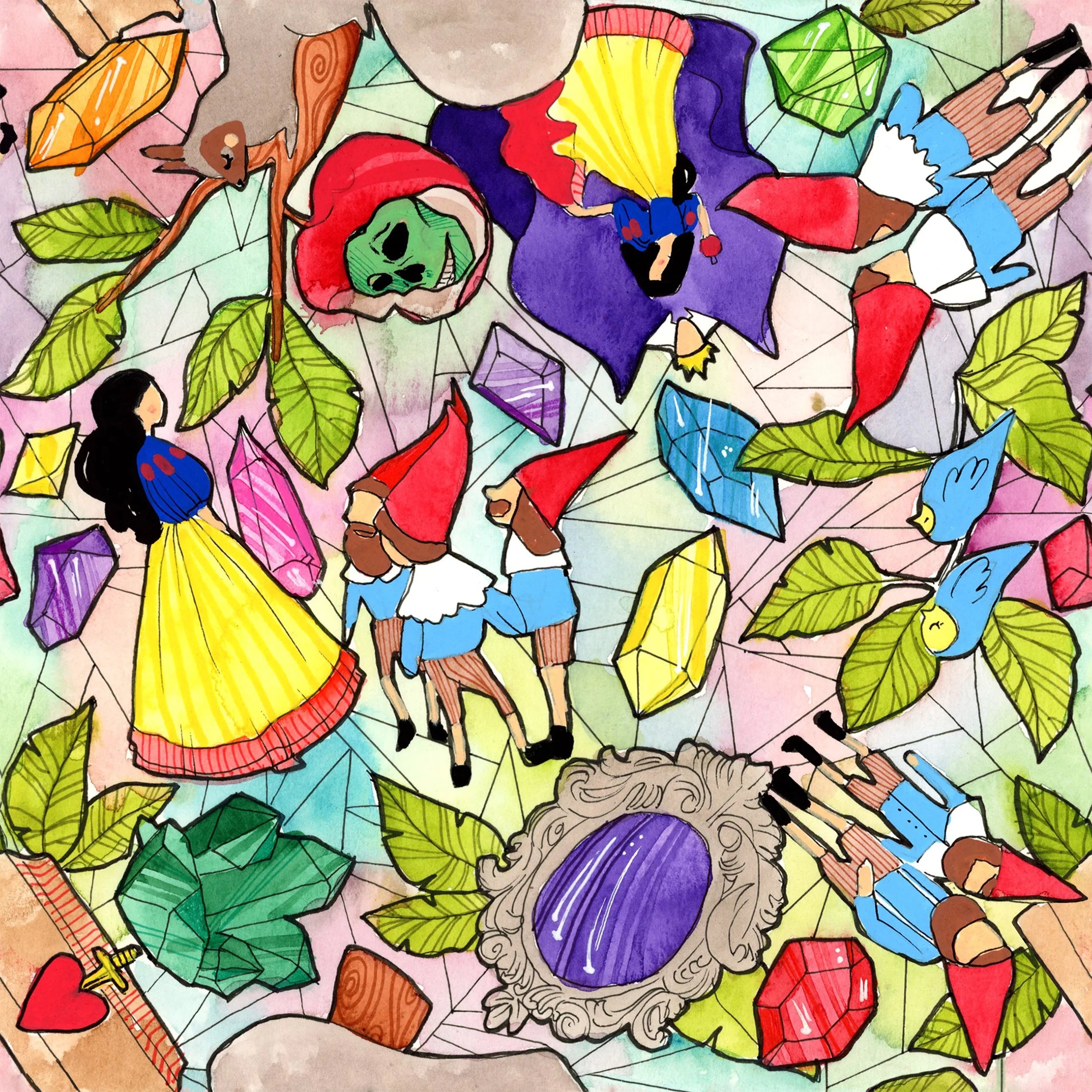 Snow White Mini Wet Bag