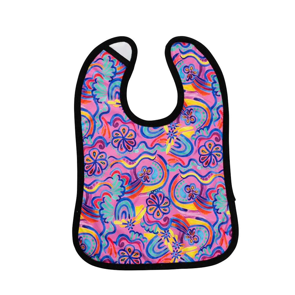Abstract Rainbow Bib