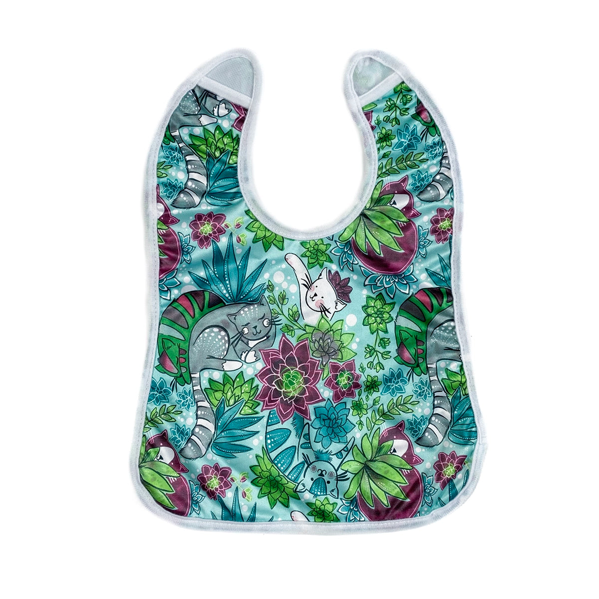 Aloe Kitty Bib