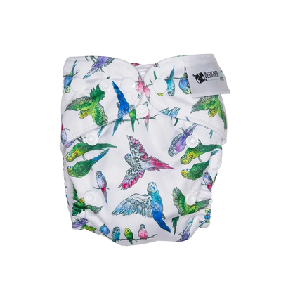 Budgie Banter Little Cloth Nappy