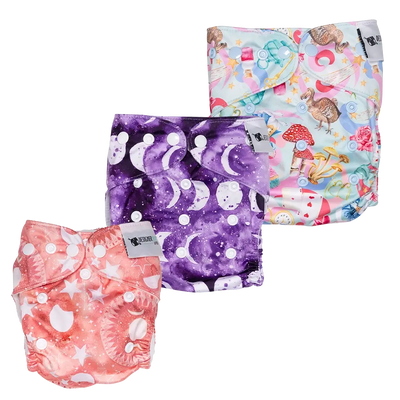 Daydream Reusable Cloth Nappy Trial Pack