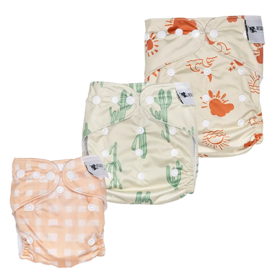 Snuggle Reusable Cloth Nappy Trial Pack