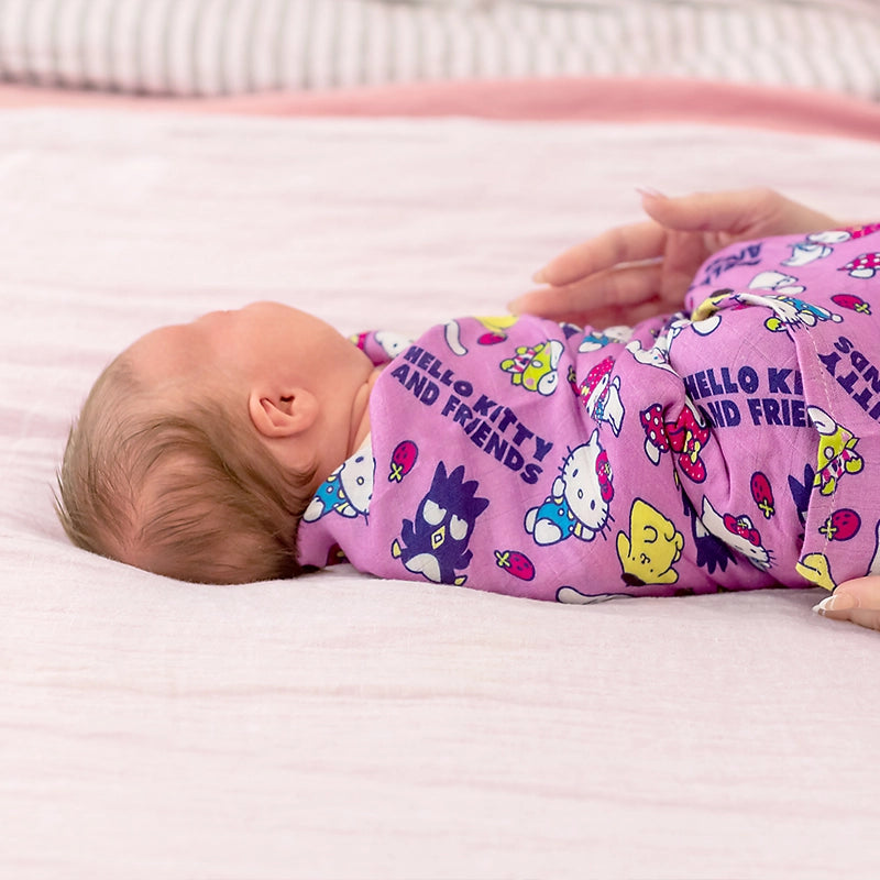Strawberry Friends Swaddle
