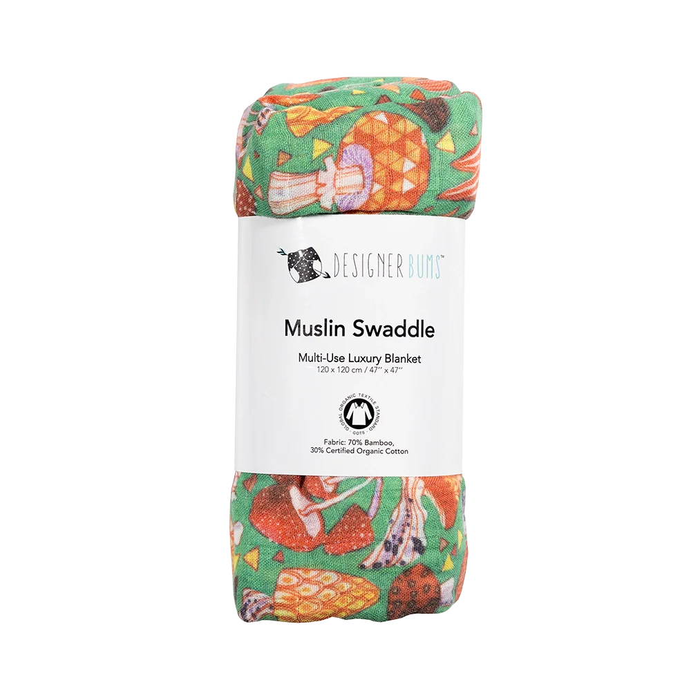 Emerald Wonderland Swaddle