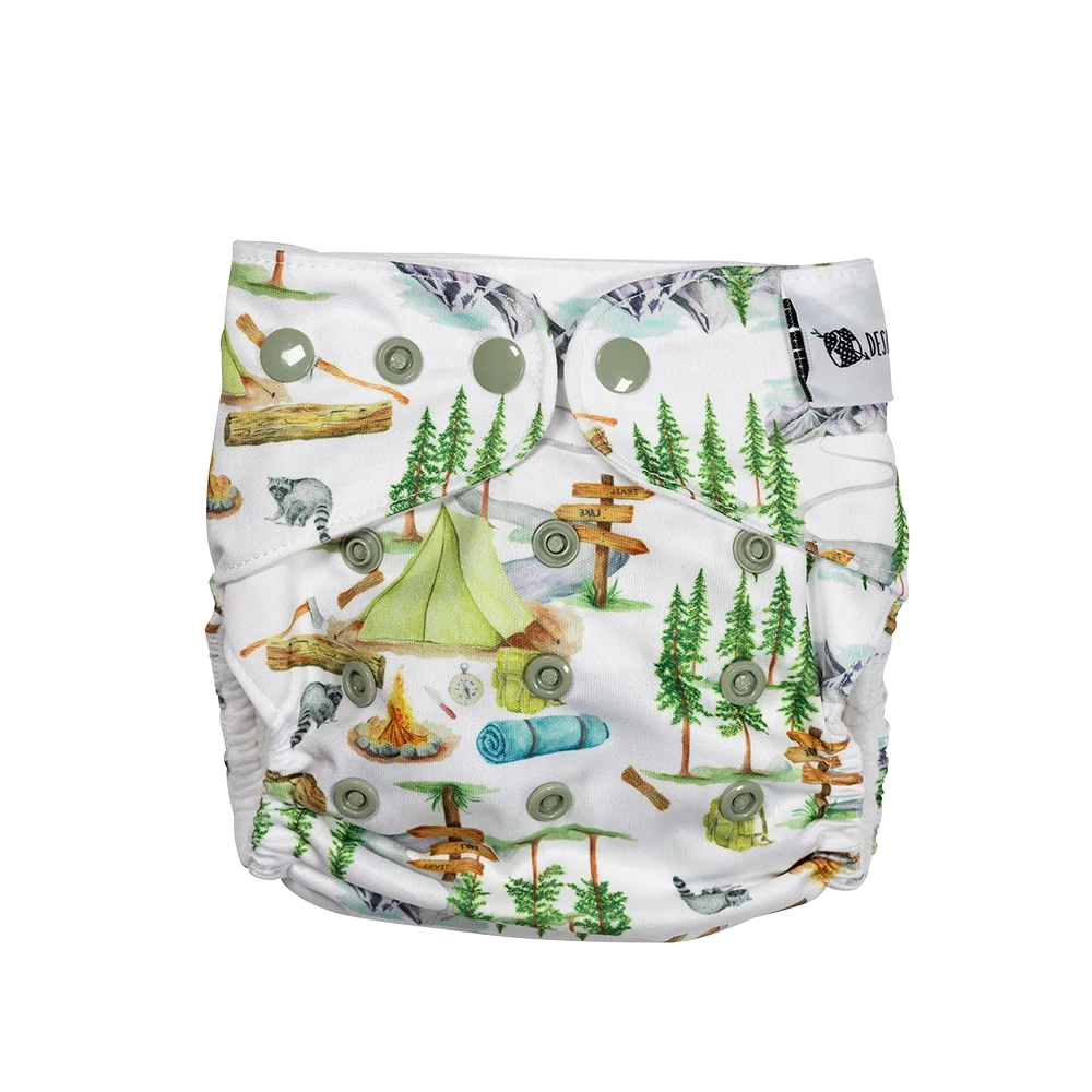 Great Outdoors Reusable Cloth Nappy