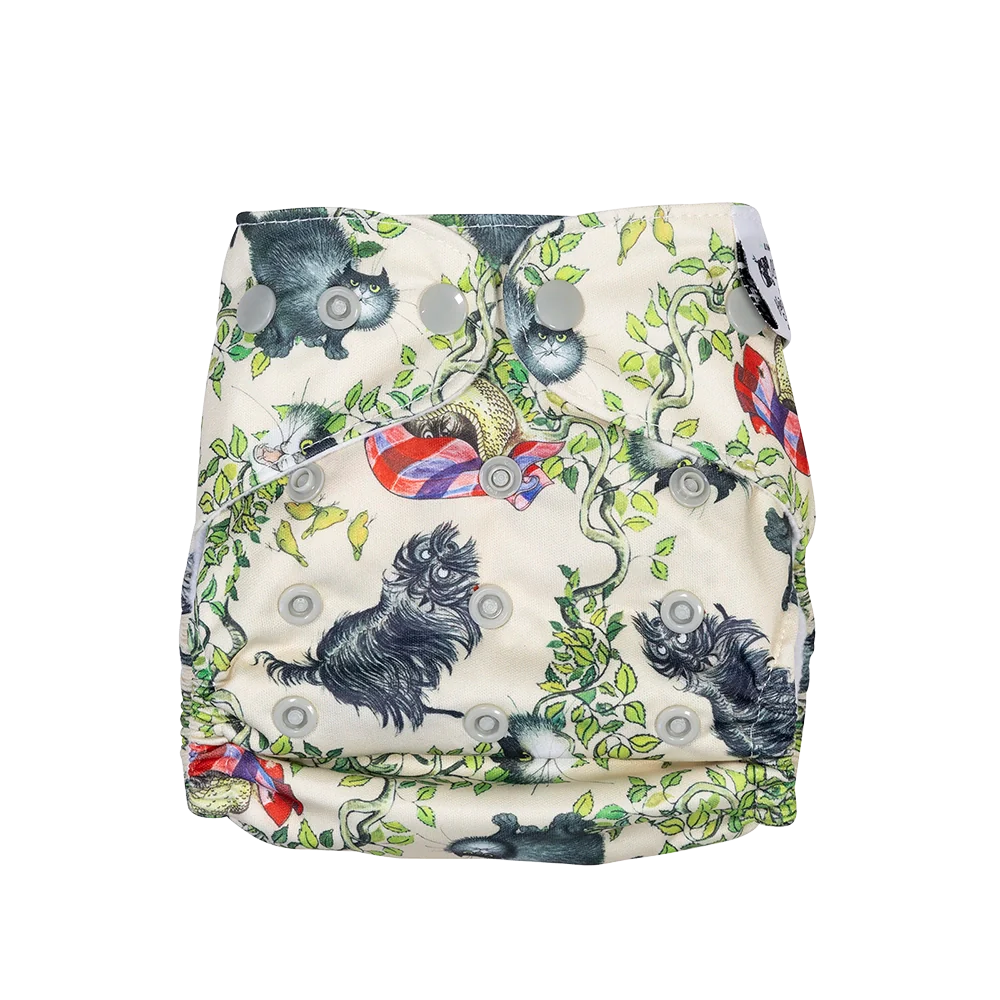 Toughest Tom in Town Reusable Cloth Nappy