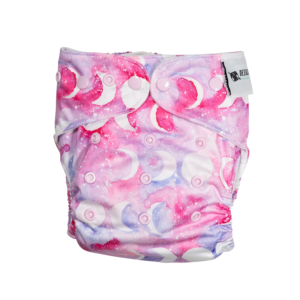 Lilac Moon Large/Night Cloth Nappy