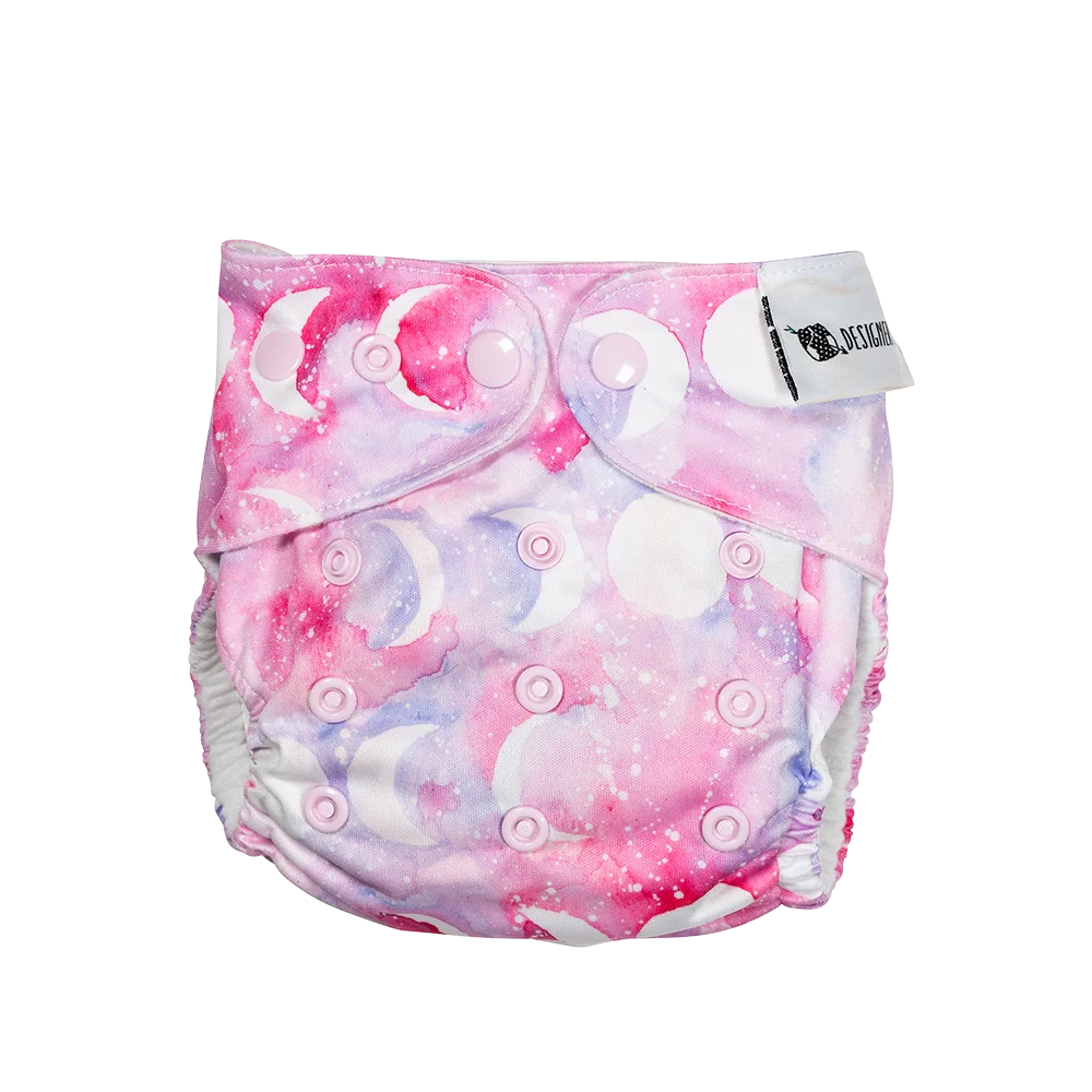 Lilac Moon Reusable Cloth Nappy