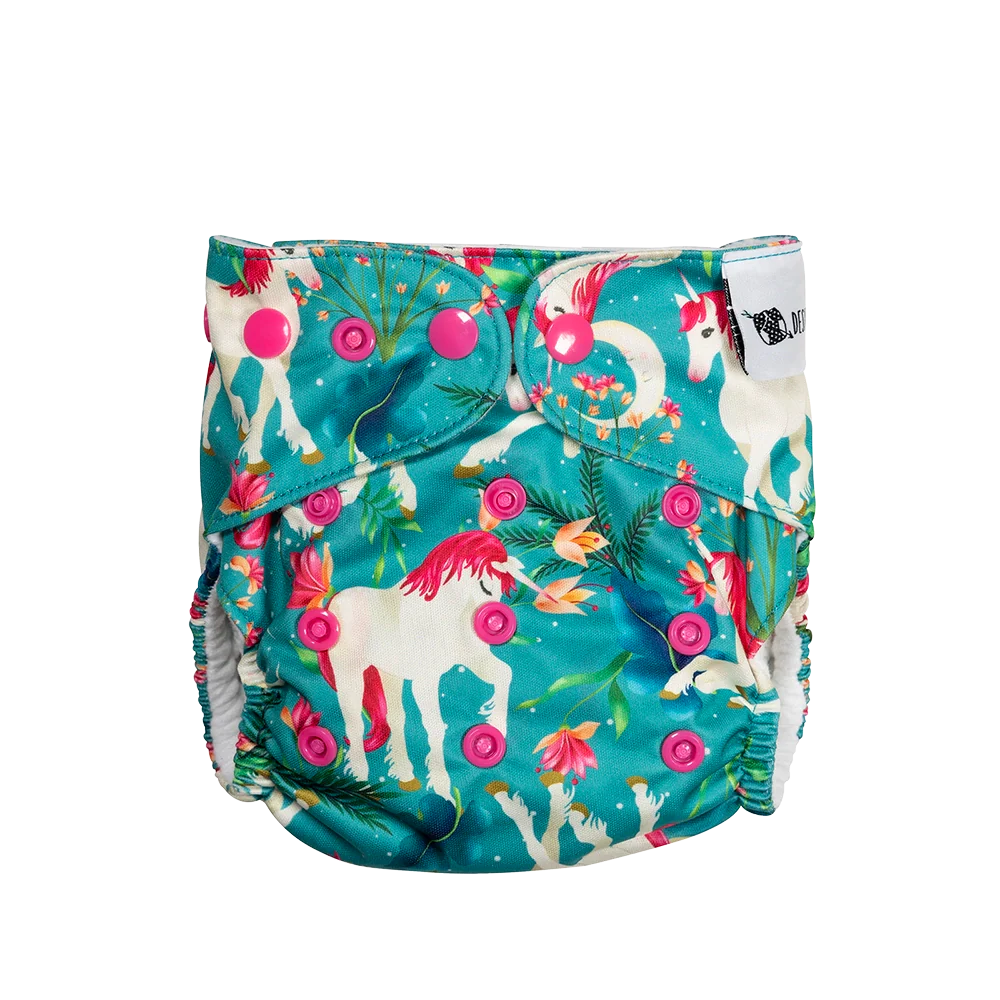Little Unicorns Reusable Cloth Nappy