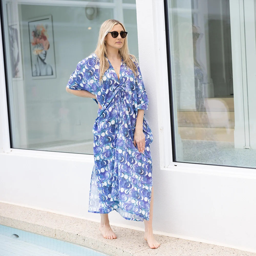Sapphire Moon Beach Kaftan
