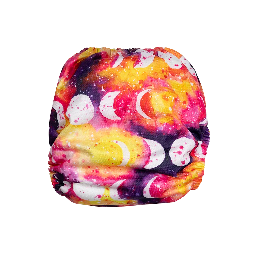 Sunset Moon Reusable Cloth Nappy