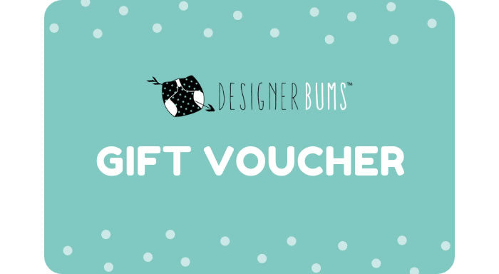 Gift Vouchers Nappies Designer Bums