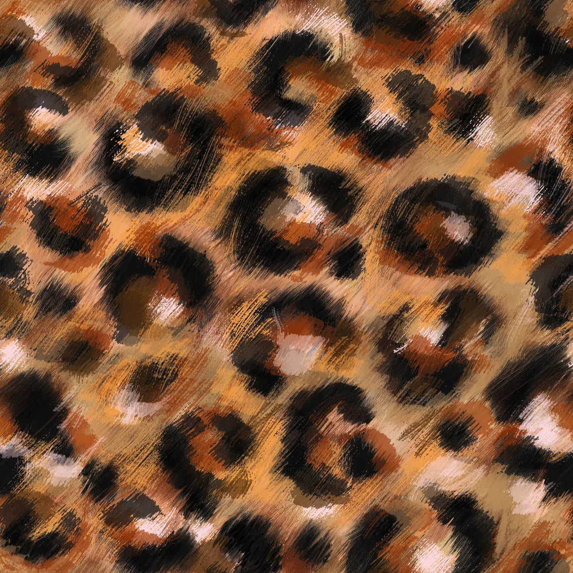 Leopard Safari Pram Liner