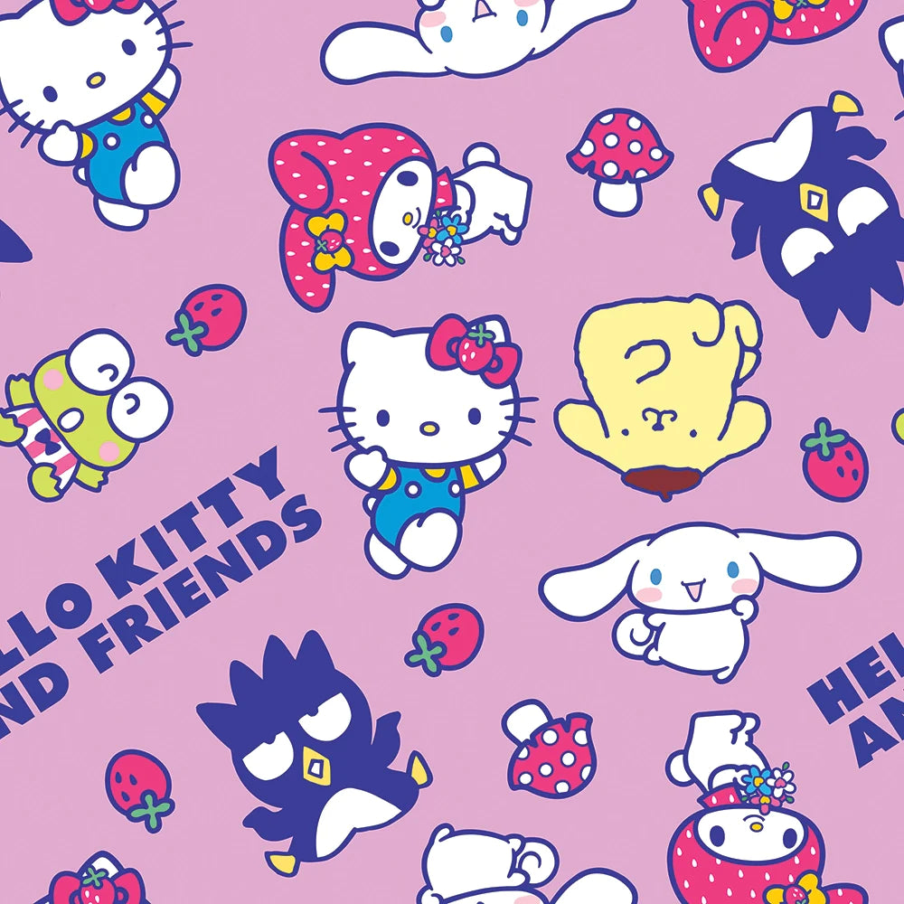 Strawberry Friends Swaddle