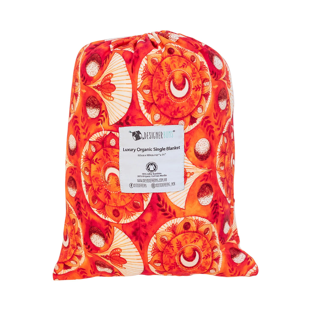 Free Spirit Single Blanket | Designer Bums