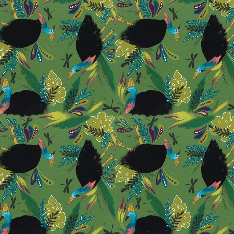 Cassowary Crest Baby Smock.