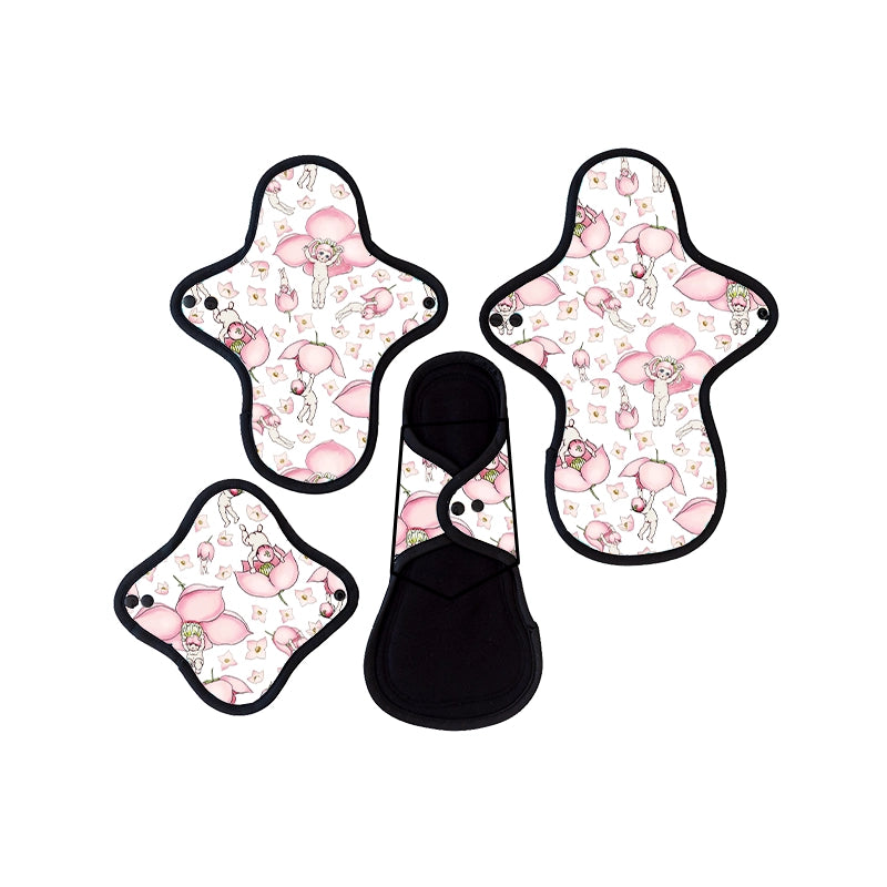 Pink Boronia Cloth Pad