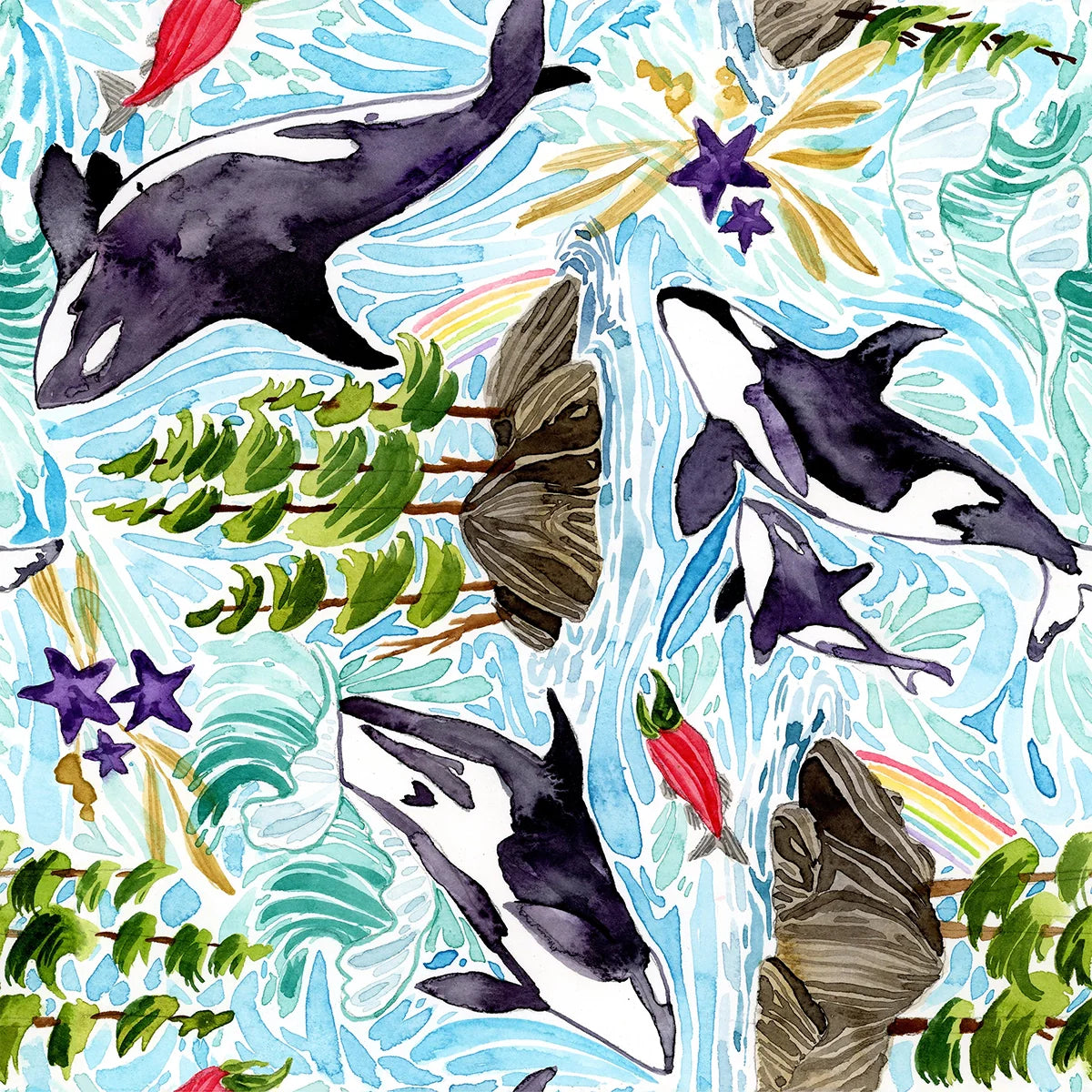 Orca Pod Reusable Cloth Nappy