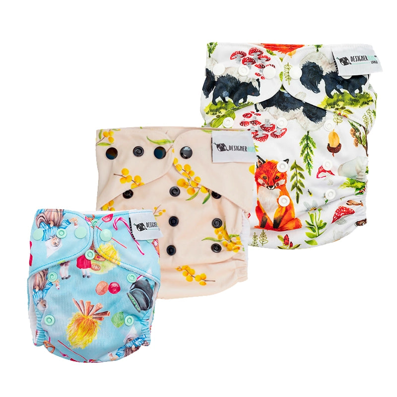 Ultimate Reusable Cloth Nappy Trial Pack - All Sizes