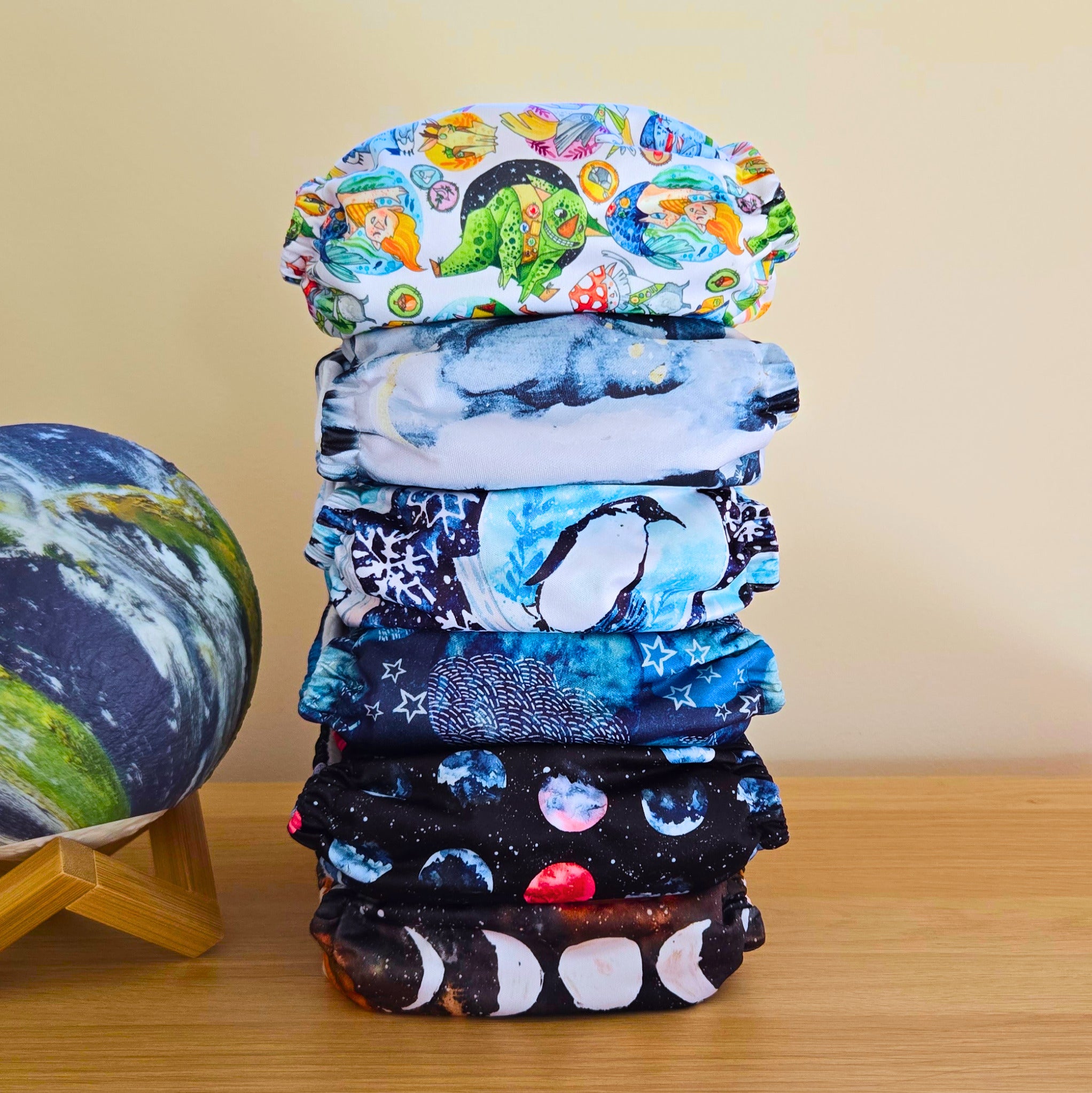 Wildest Dreams Cloth Nappy Stack