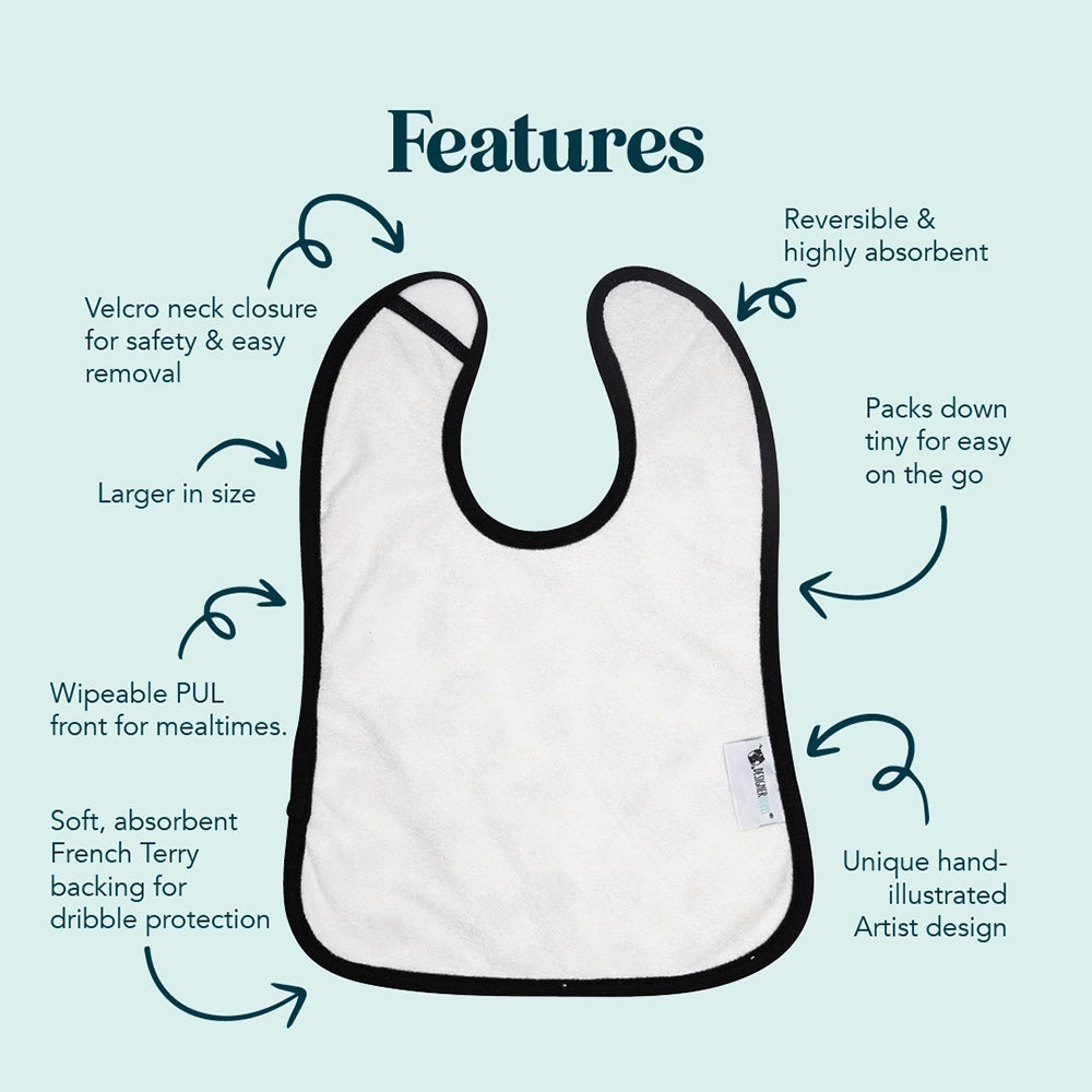 Tidal Moon Bib.