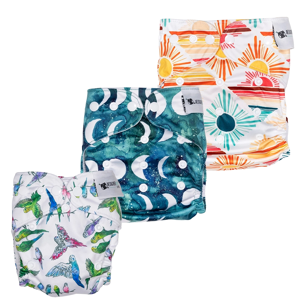 Little Explorer Reusable Cloth Nappy Trial Pack