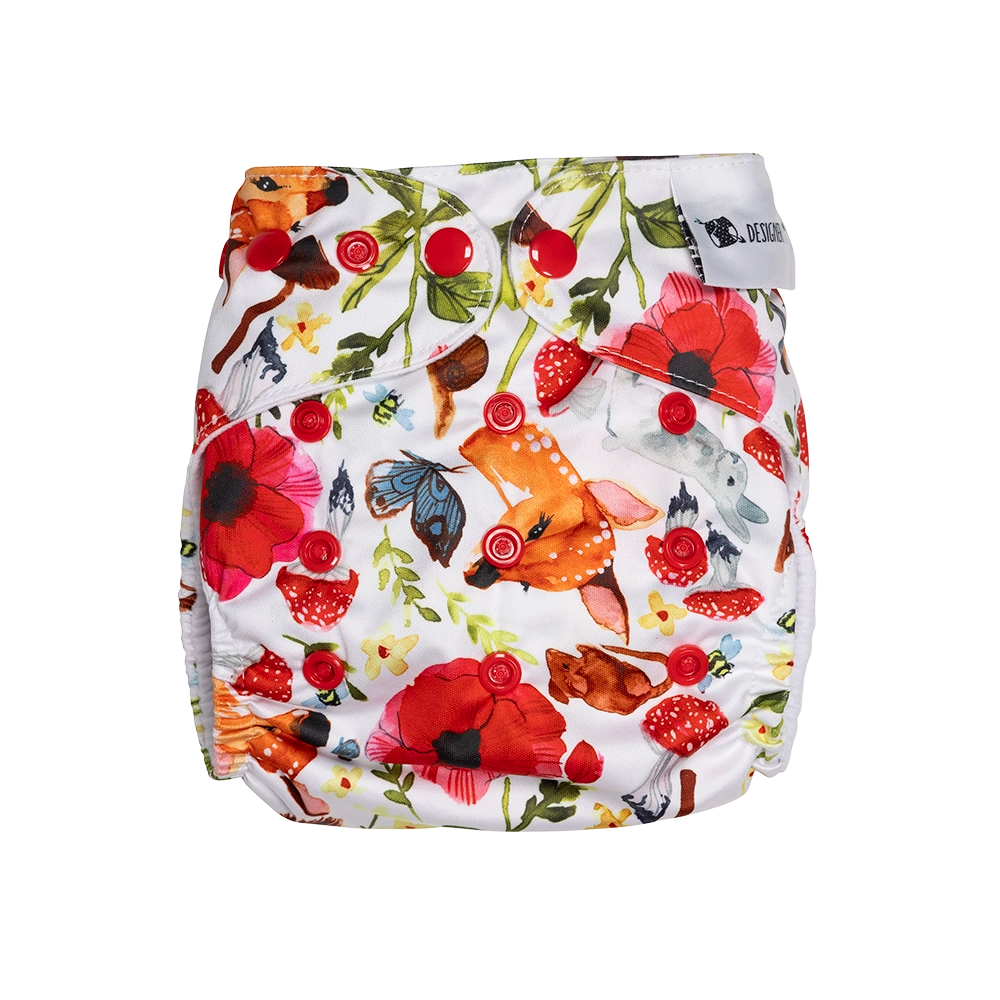 Prairie Meadow Reusable Cloth Nappy