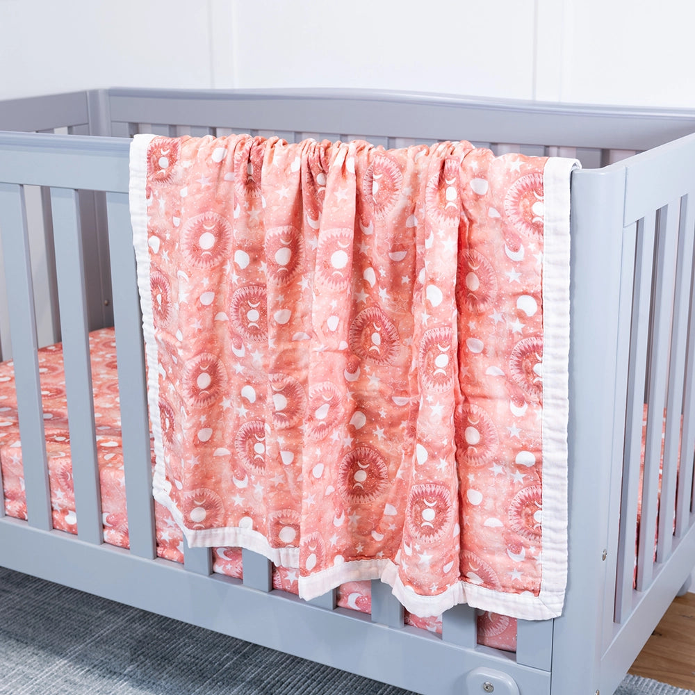 Sailor Sunrise Baby Bassinet Blanket