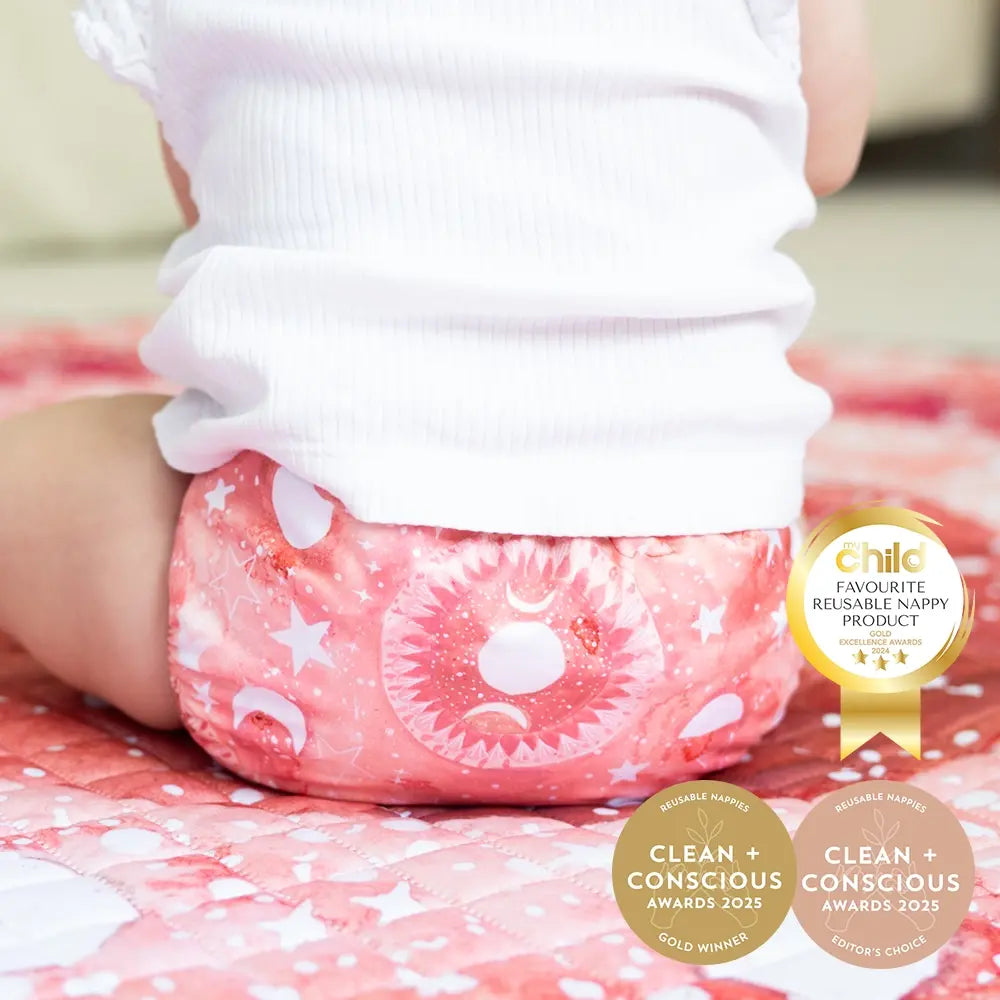 Valina Neppy Sailor Sunrise Reusable Cloth Nappy | Designer Bums