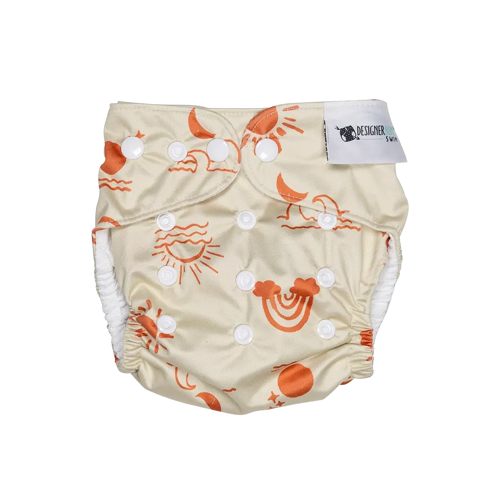 Solara Swim Nappy | Designer Bums
