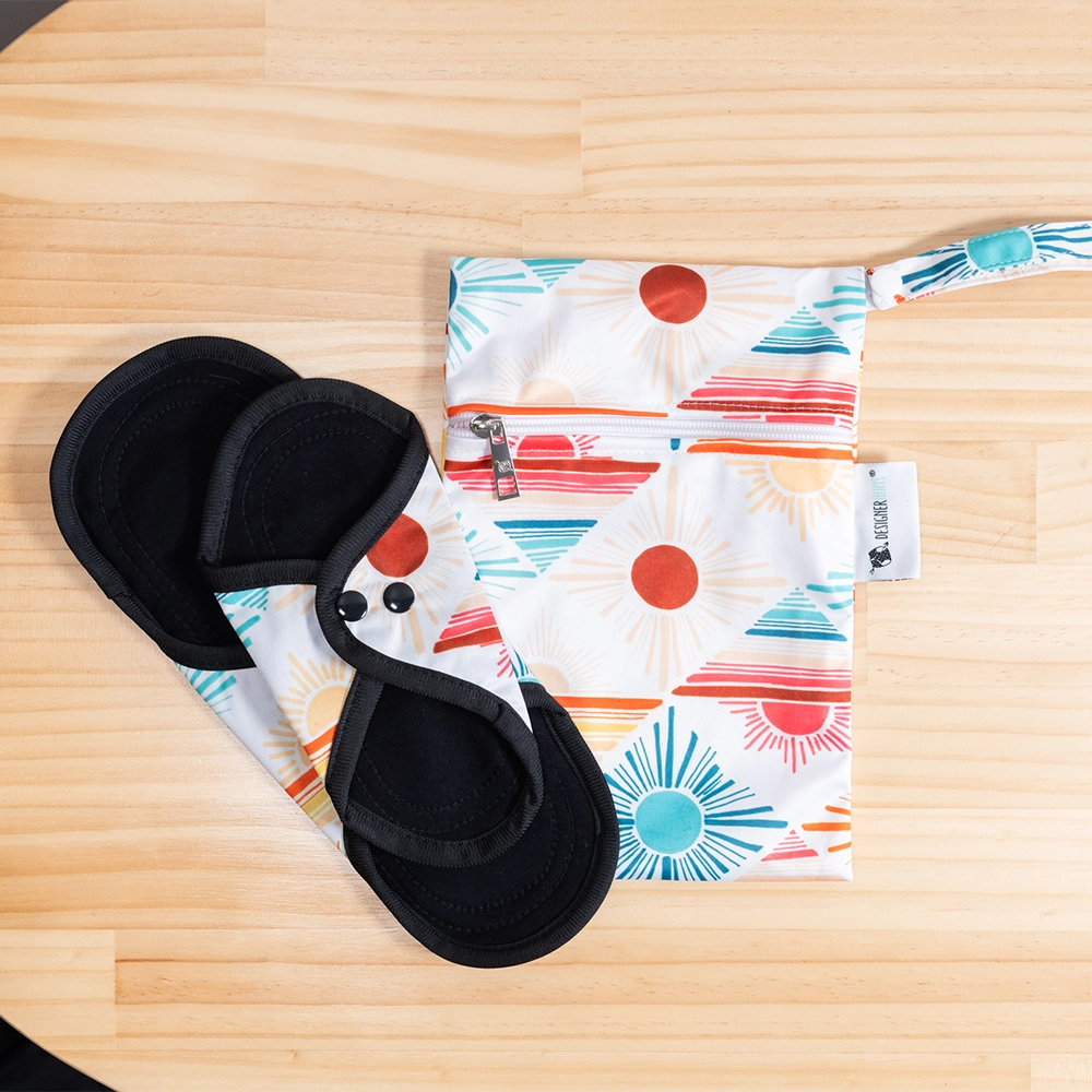 Summer Sunsets Reusable Cloth Pad