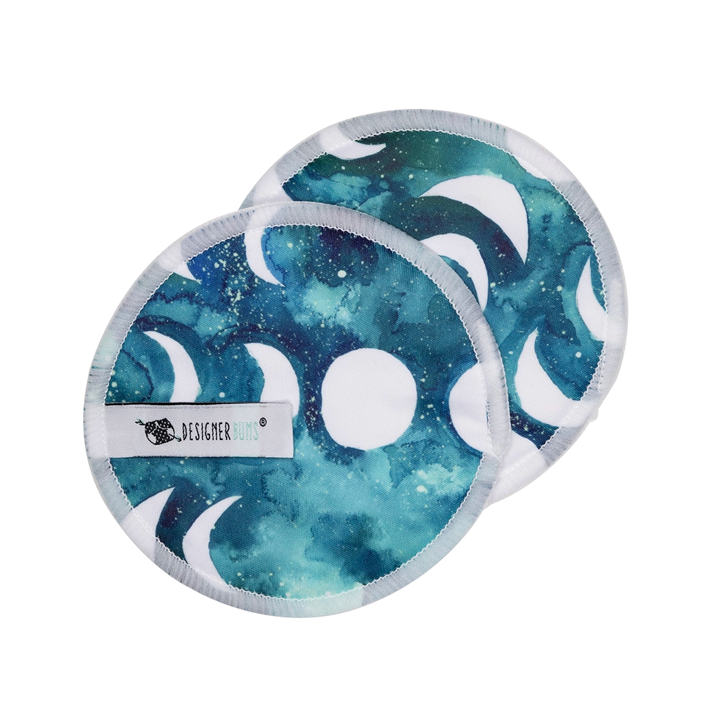 Transformative Teal Moon Nursing Pad Set