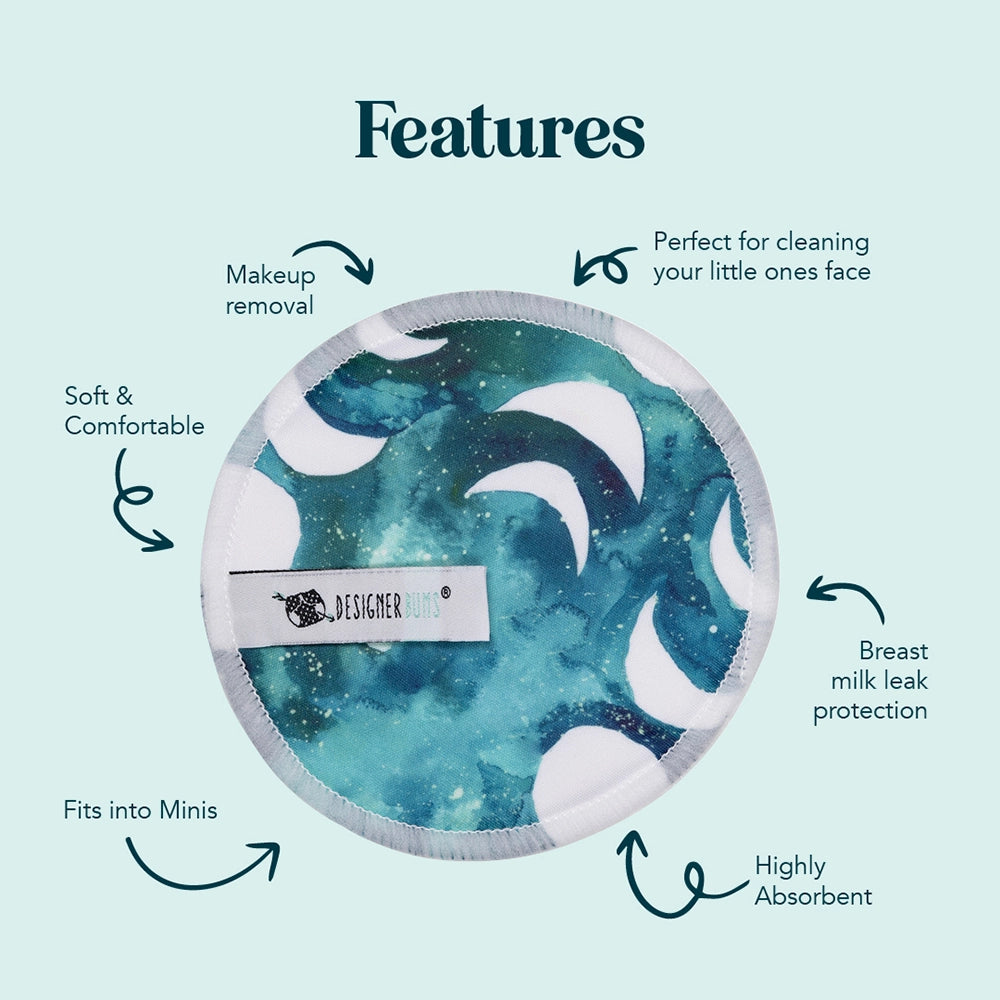Tidal Moon Nursing Pad Set.