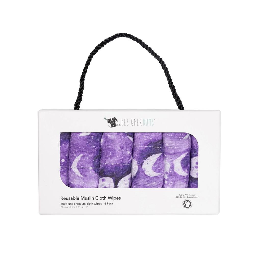 Wisteria Moon Cloth Wipes