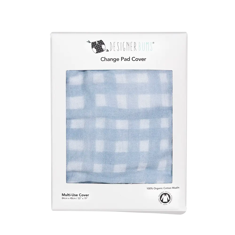 Baby Blue Change Pad/Bassinet Sheet