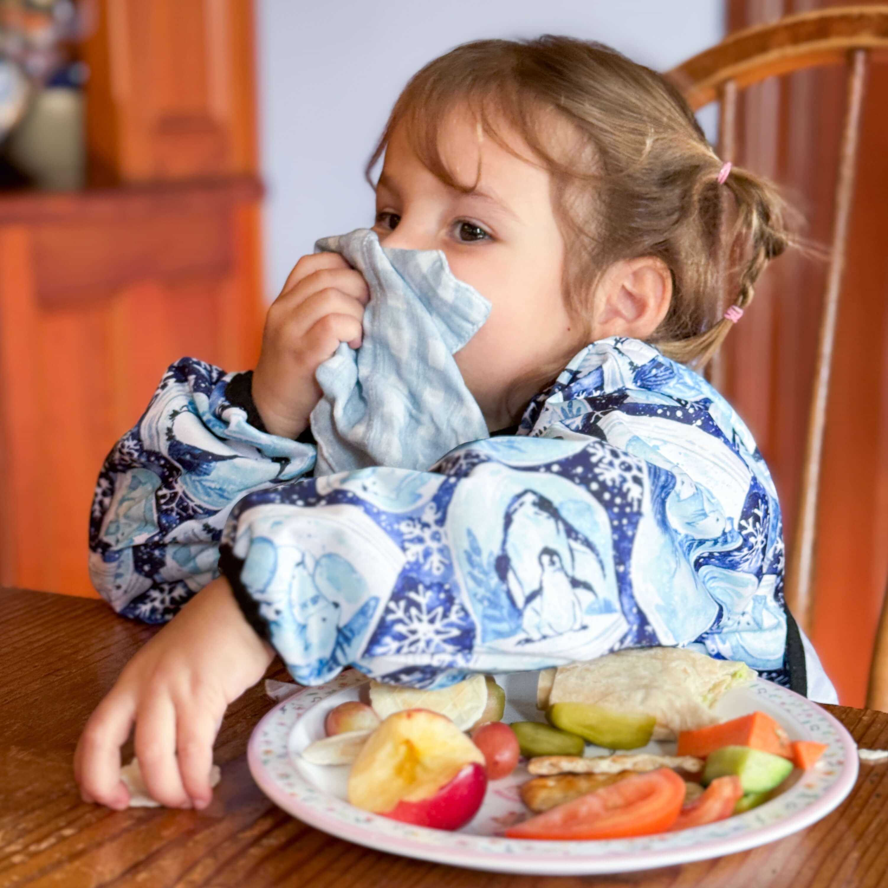 Baby Blue Cloth Wipes