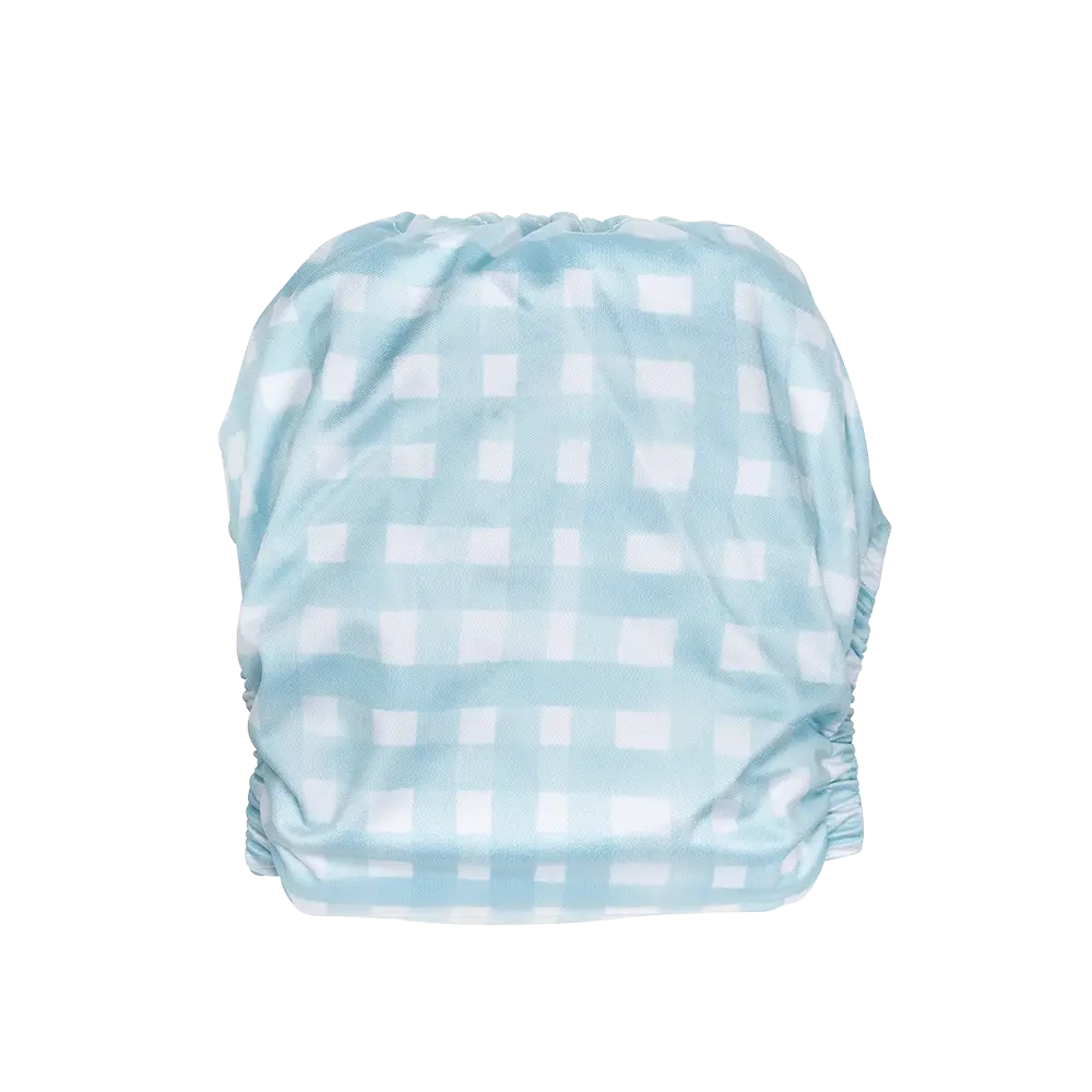 Baby Blue Reusable Cloth Nappy