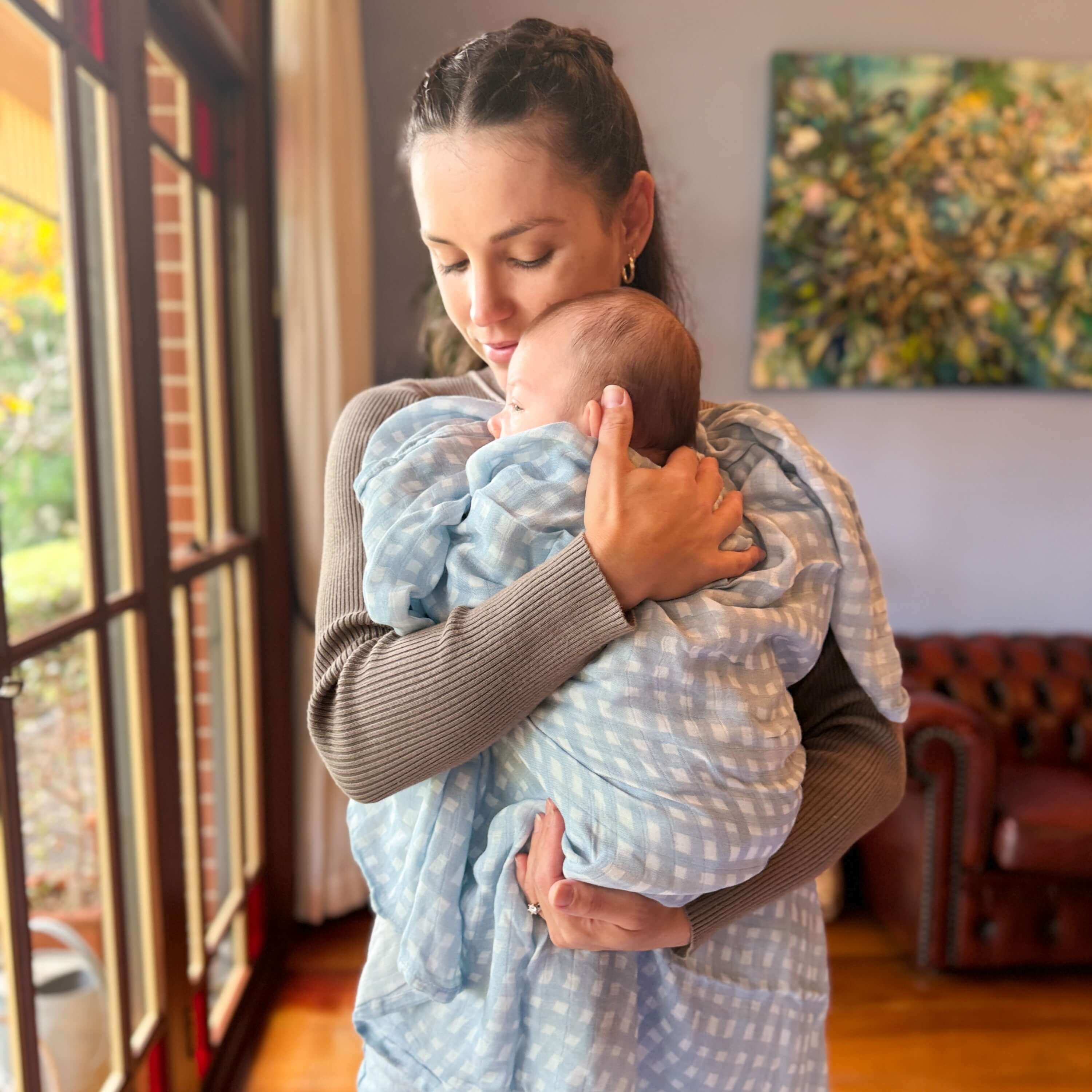 Baby Blue Swaddle