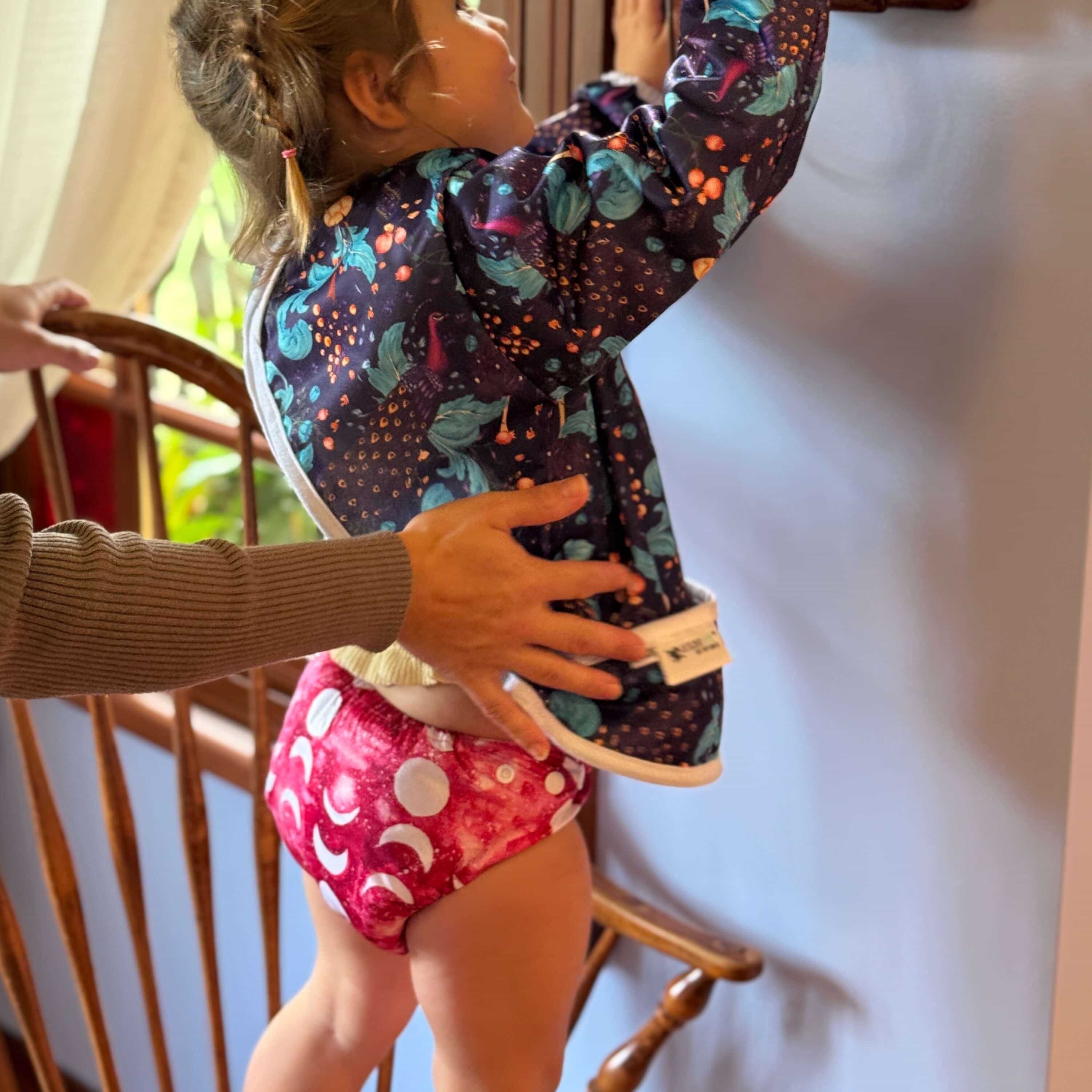 Cerise Moon Reusable Cloth Nappy