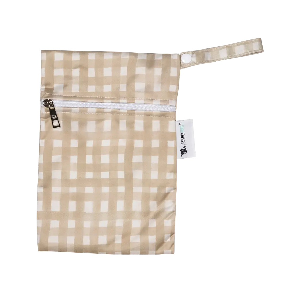 Chocolate Checkers Mini Wet Bag