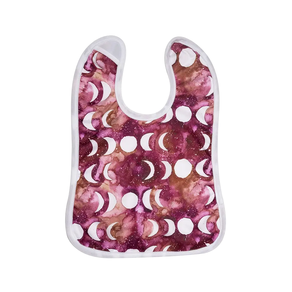 Grape Moon Bib