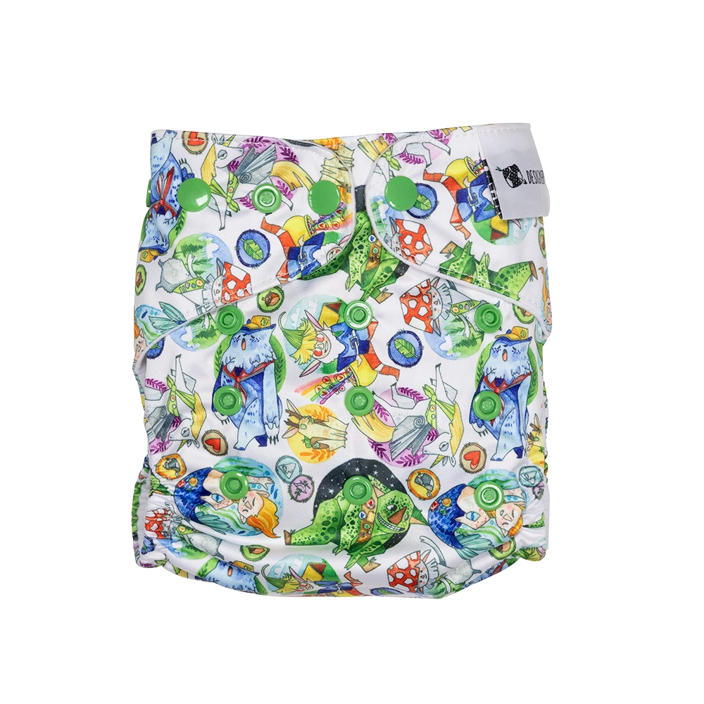 Wild Wonder Society Reusable Cloth Nappy
