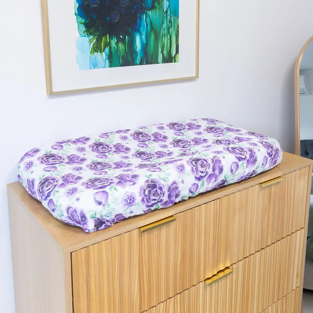Royal Peony Change Pad/Bassinet Sheet