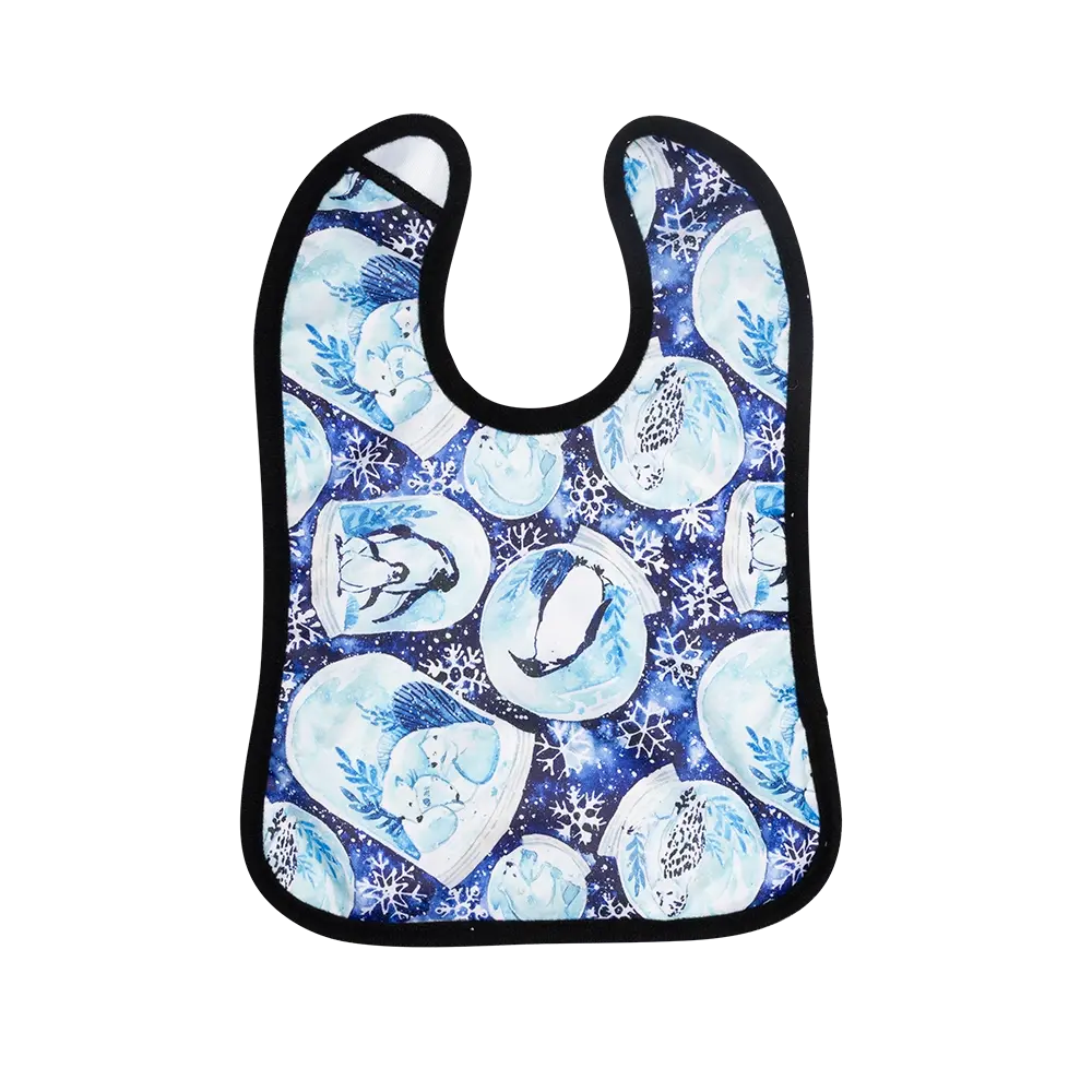 Snow Globes Bib