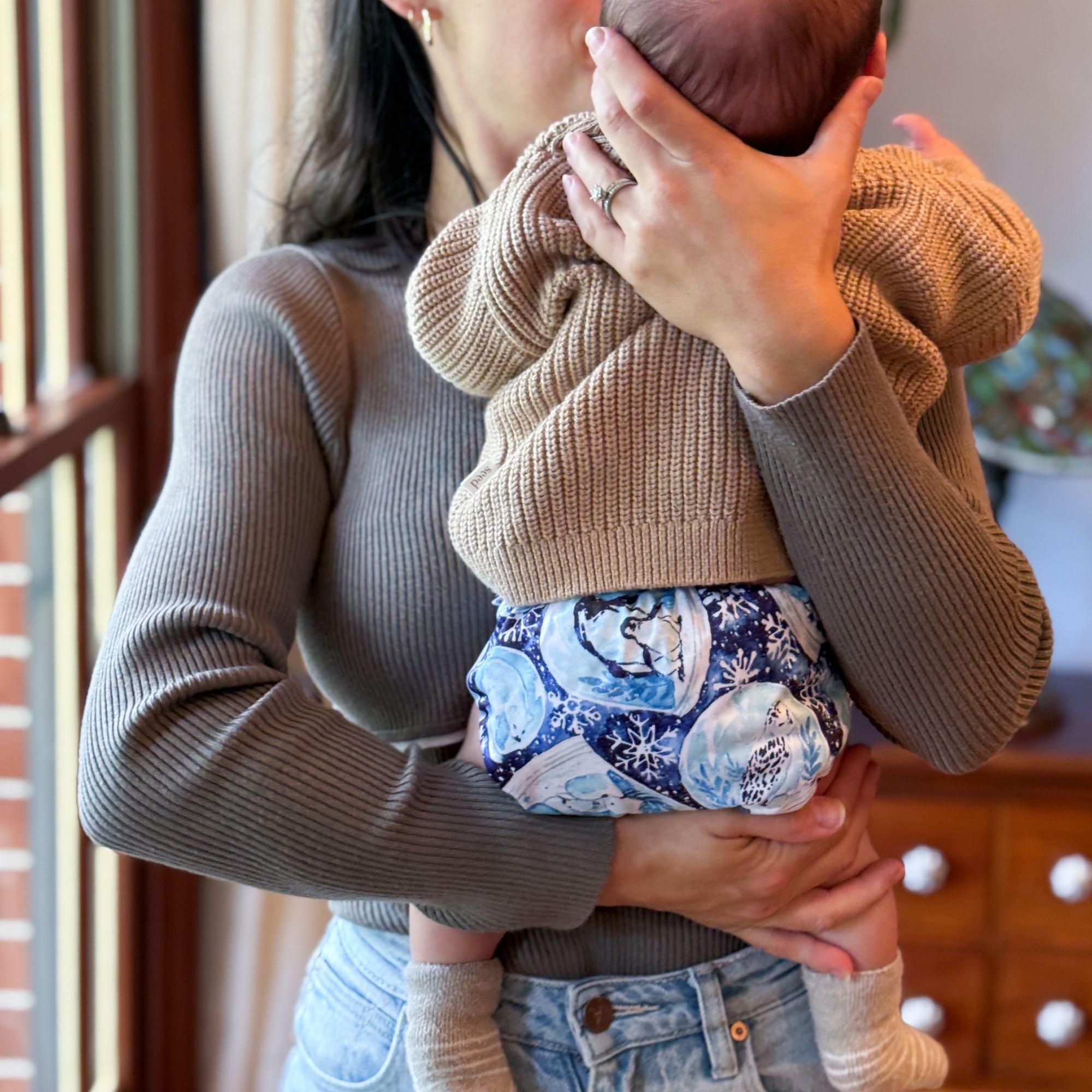 Snow Globes Little Cloth Nappy
