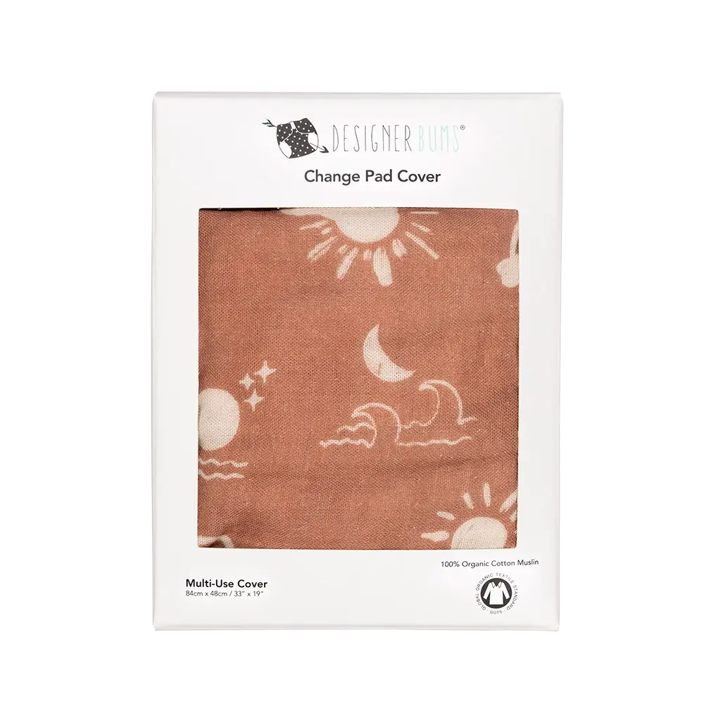 Terracotta Haze Change Pad/Bassinet Sheet