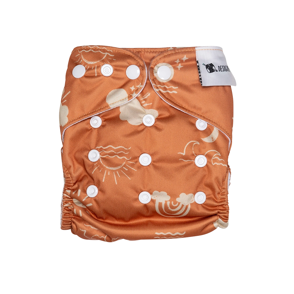 Terracotta Haze Reusable Cloth Nappy