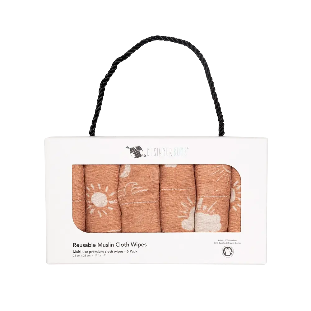 Terracotta Haze Cloth Wipes