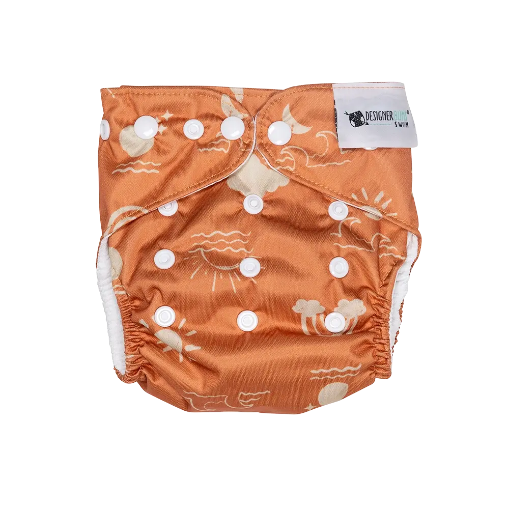 Terracotta Haze Swim Nappy